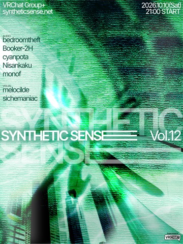 SyntheticSense vol.12 flyer